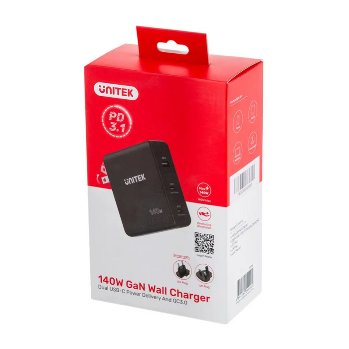 UNITEK P1115A mobile device charger Black - Power supplies for laptopsZDL-NOT<<<Power supplies for computers