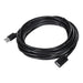 UNITEK Y-C418GBK USB cable USB 2.0 5 m USB A Black - USB cablesKBA-USB<<<Cables and adaptersKBA<<<ActionPL