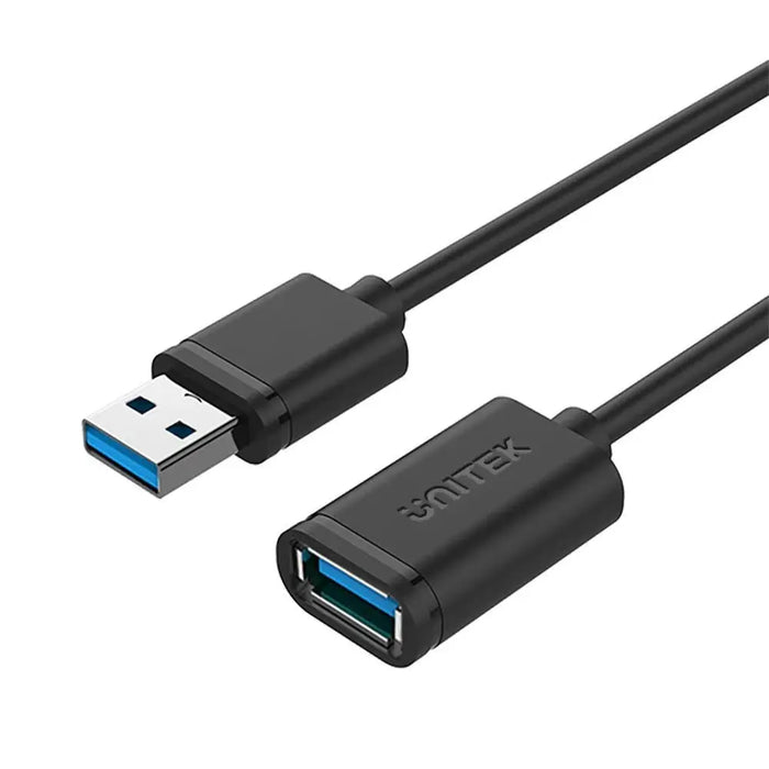 UNITEK Y-C457GBK USB cable USB 3.2 Gen 1 (3.1 Gen 1) 1 m USB A Black - AdaptersKBA-ADA<<<Cables