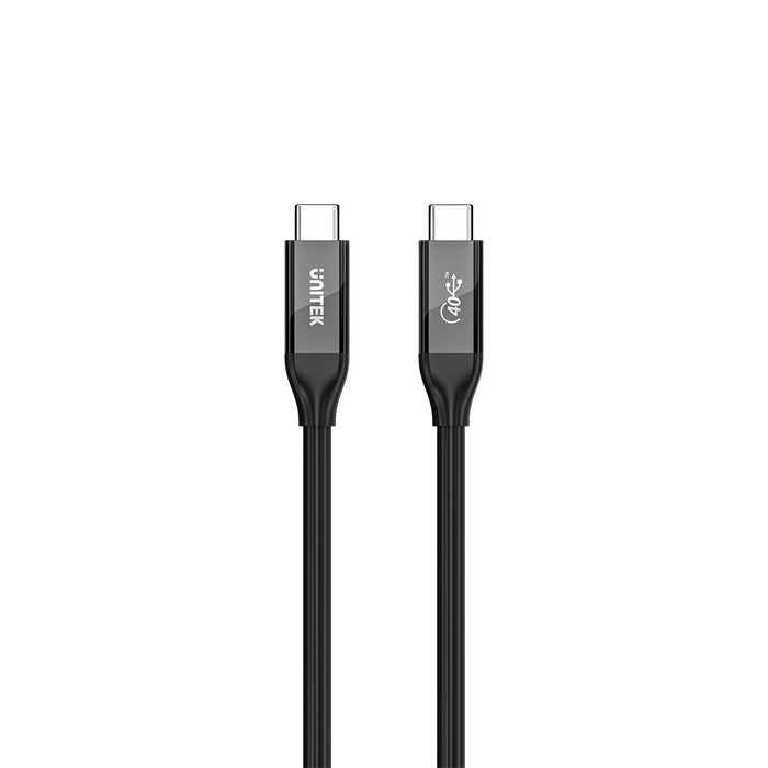 UNITEK C14100ABK01-2M USB cable USB4 Gen 2x2 USB C 40 Gbit/s 240 W Black