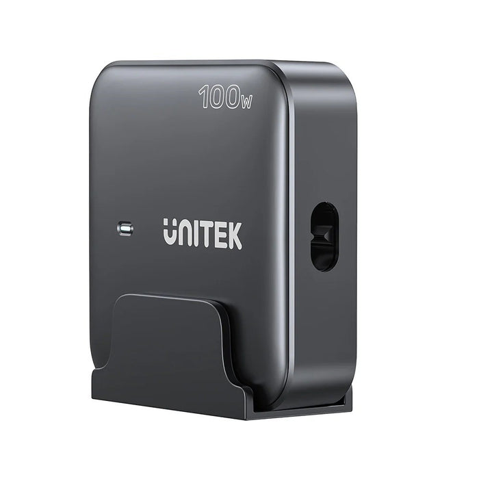 GaN network charger - Unitek P1229ABK01-EU | 100W 2x USB-C 2x USB-A