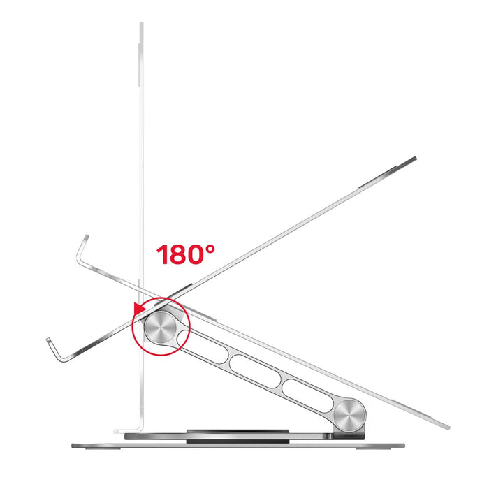 Unitek OT180SL01 360° adjustable laptop stand 10-16"