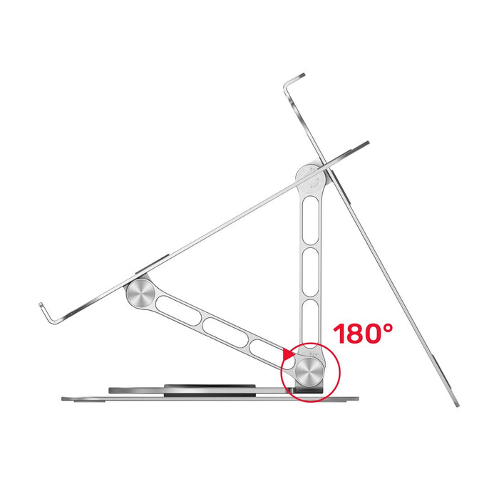 Unitek OT180SL01 360° adjustable laptop stand 10-16"