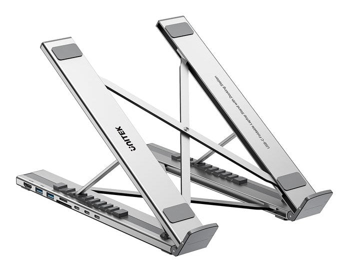 UNITEK D1137AGY01 laptop dock/port replicator Docking USB 3.2 Gen 1 (3.1 Gen 1) Type-C Silver