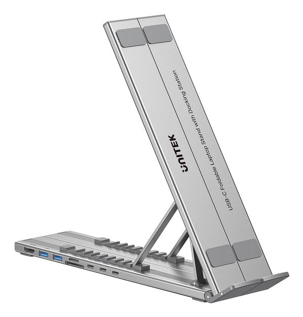 UNITEK D1137AGY01 laptop dock/port replicator Docking USB 3.2 Gen 1 (3.1 Gen 1) Type-C Silver
