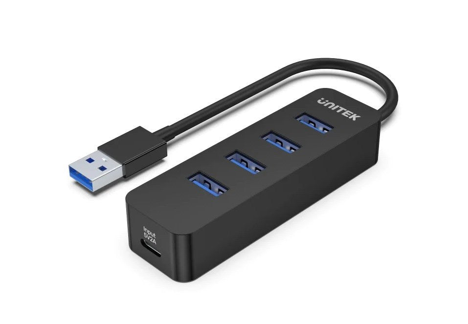 UNITEK HUB USB-A 4X USB-A 3.1, ACTIVE,10W, H1117A