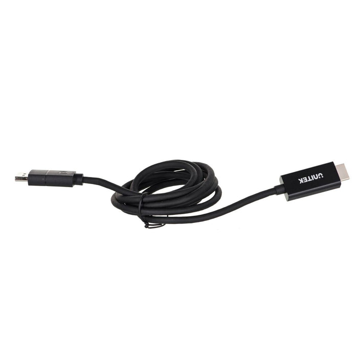 DisplayPort to HDMI Cable Unitek V1608A Black 1,8 m