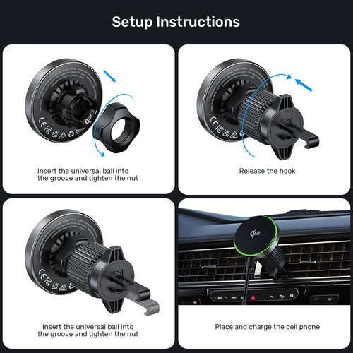 UNITEK CAR CHARGER MAGSAFE HOLDER 38W
