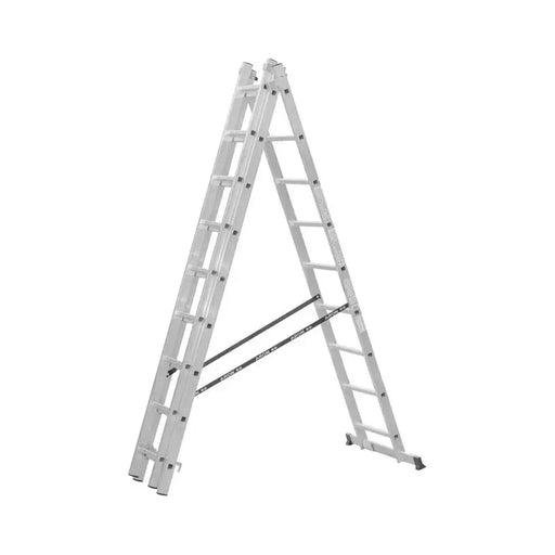 UNIVERSAL ALUMINUM LADDER 3X9 ARON CH309 - Строителни стълби и скелета<<<Строителни материали<<<Praktiker&&&Строителни