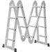UNIVERSAL ALUMINUM LADDER 4X4 KTN VM204 - Строителни стълби и скелета<<<Строителни материали<<<Praktiker&&&Строителни