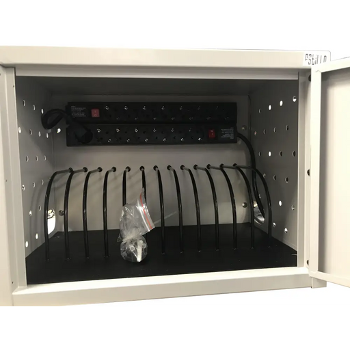 Universal cabinet Estillo IP-1412 for charging up to 12 pcs. tablets wall mount or free standing - Математика и