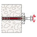 UNIVERSAL DOWEL WITH SCREW 10X160 FUS K 4 PCS. FISCHER DUOXPAND - Комплекти дюбели<<<Дюбели<<<Инструменти и
