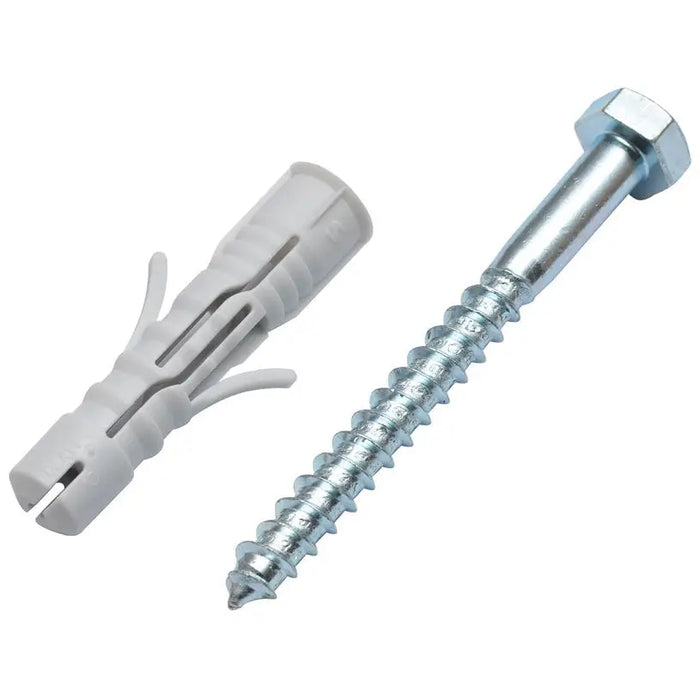 UNIVERSAL DOWEL WITH SCREW F14X70MM 2 PCS SMART - Комплекти дюбели и винтове<<<Дюбели<<<Инструменти и