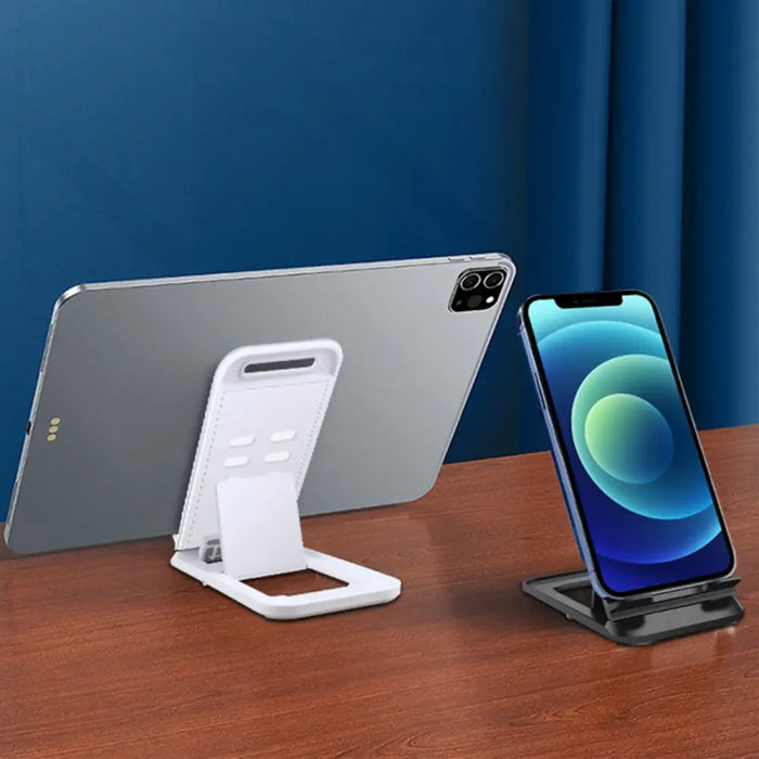 Universal foldable standing stand - white - Stands and tables for laptops<<<HurtelXML