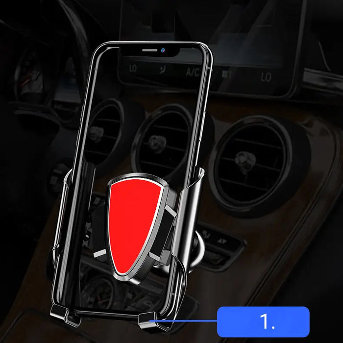 Universal Gravity Car Holder Dark Gray (YC05) - Cell phone holders<<<HurtelXML