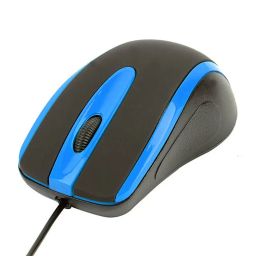 Universal mouse Havit MS753 (black & blue) - Wired<<<Mice<<<Gaming<<<InnproXML&&&Гейминг Мишка и Подложка за