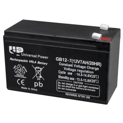 UNIVERSAL POWER GB12-7 VRLA 12V 7AH