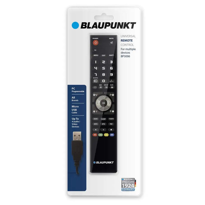 Universal Remote Control Blaupunkt BP3006 - Електроника Телевизори<<<Компютри| Електроника<<<BigBuy&&&Дистанционни