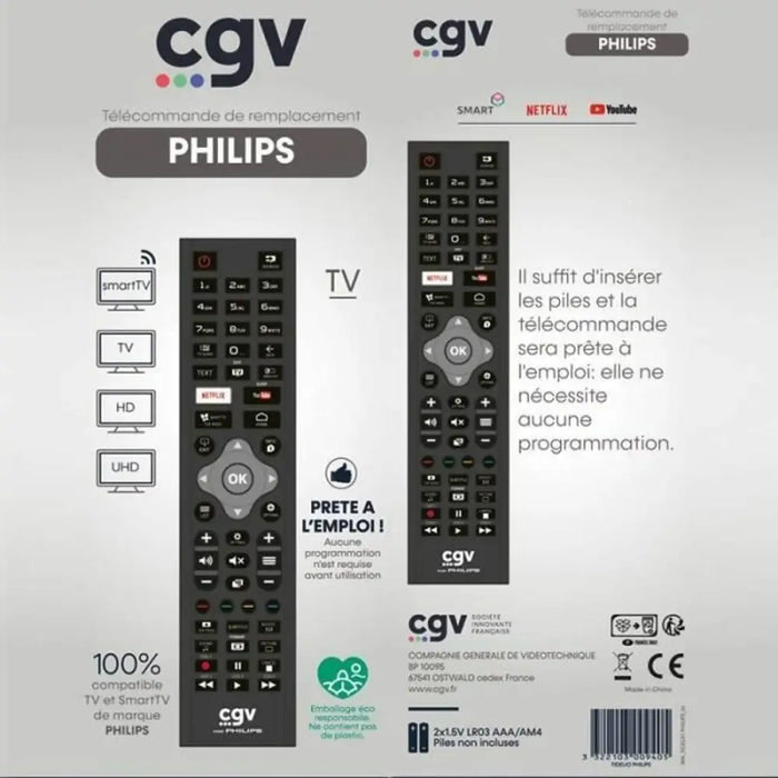 Universal Remote Control CGV - Електроника Телевизори<<<Компютри| Електроника<<<BigBuy&&&Дистанционни