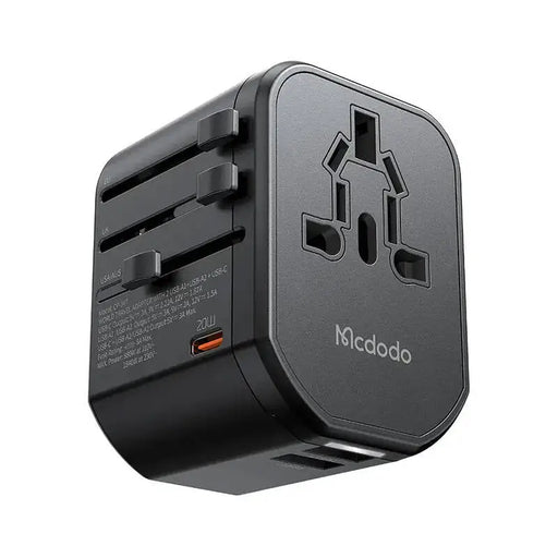 Universal wall charger Mcdodo EU/US/AU/UK CP-3471 PD 20W (black) - mains chargers<<<Chargers<<<GSM