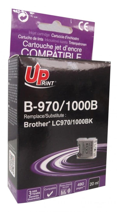 UPRINT LC970, LC1000, BROTHER ink cartridge, Black
