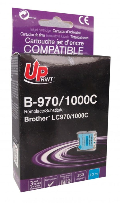 Inkjet UPRINT LC970.LC1000 BROTHER, Cyan