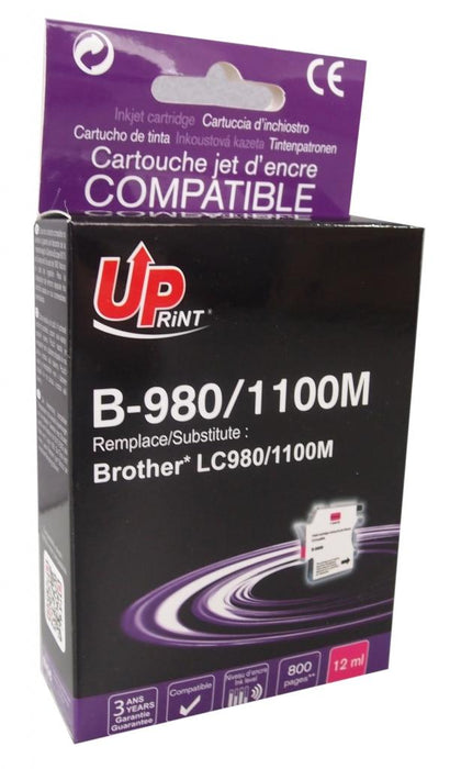 Ink machine UPRINT LC980/1100 BROTHER, Magenta