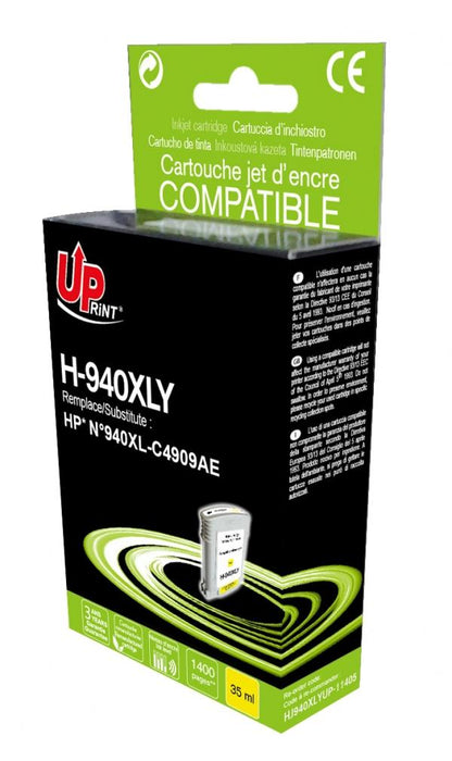 Ink bottle UPRINT HP C4909 HP, Yellow