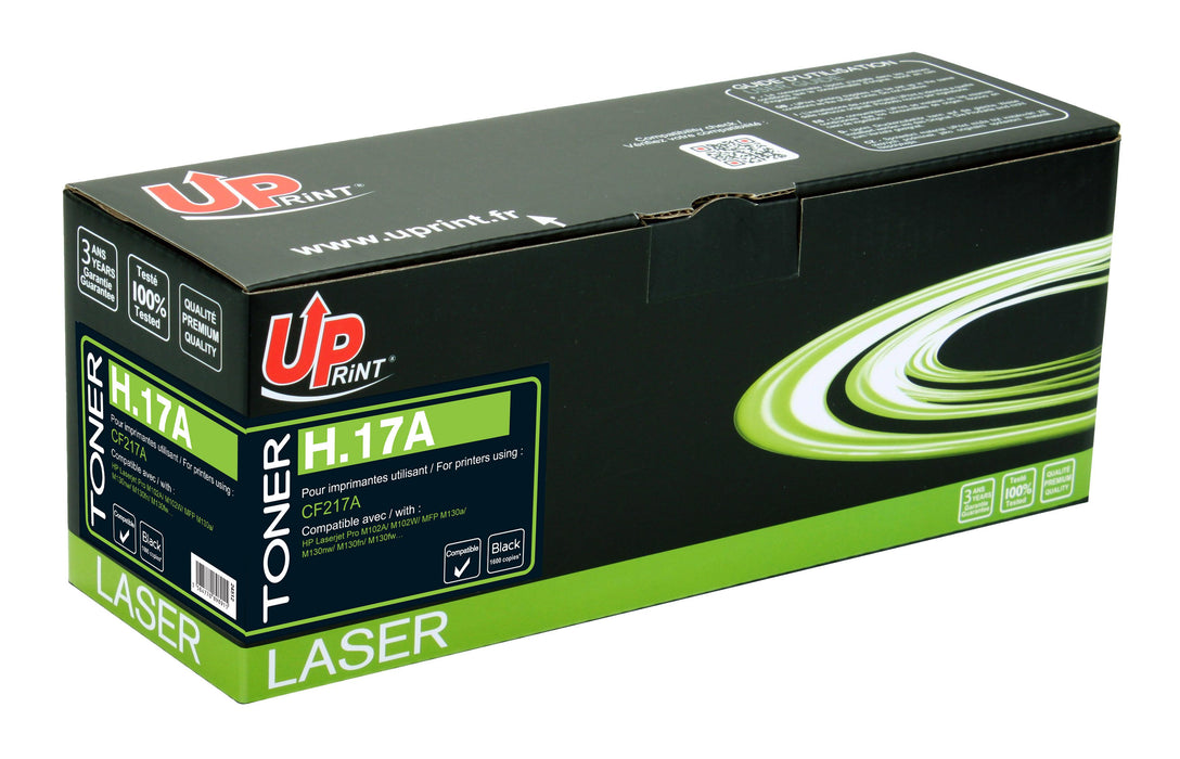 Toner cartridge UPRINT CF217A, HP LJ Pro M102/M130, 1600 k, Black