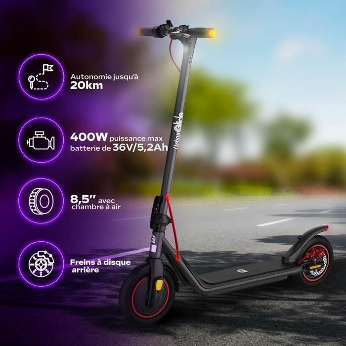 Electric Scooter Urbanglide 400 W 25 km/h