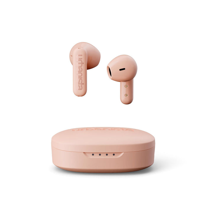 URBANISTA COPENHAGEN Bluetooth earphones black 32 hours total playtime Noise-reducing microphone Touch controls IPX4 dusty pink