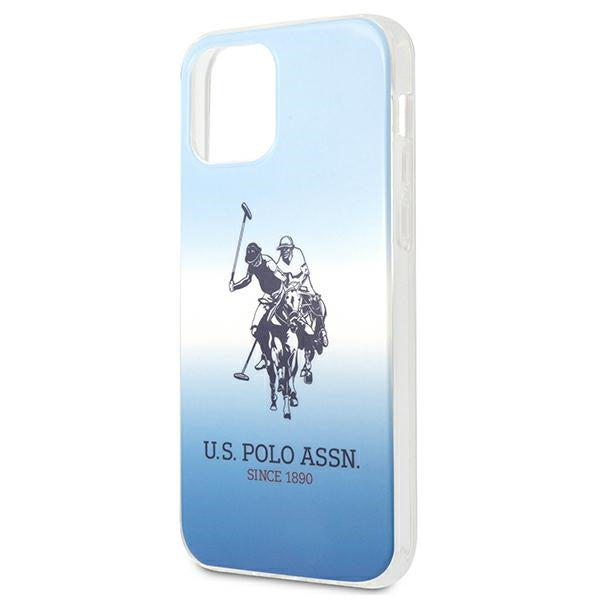 US Polo Assn. Gradient Pattern Collection iPhone 12 mini Case - Blue - Cell phone cases and covers<<<HurtelXML