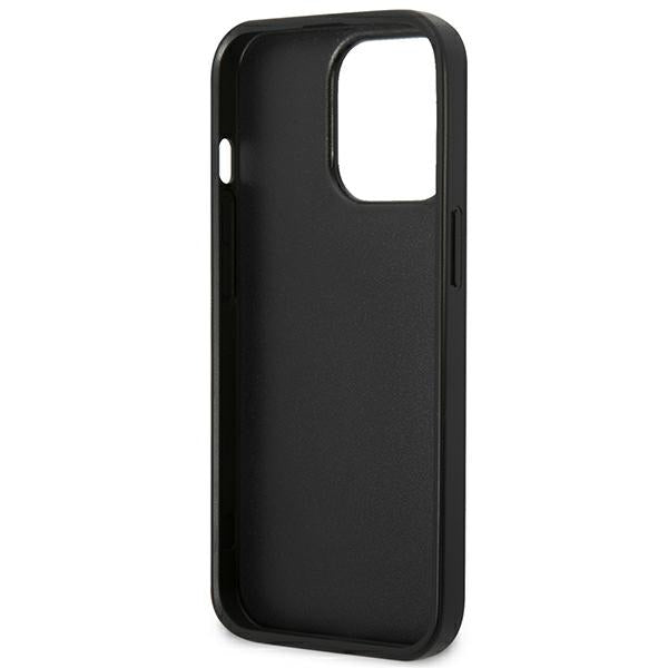 US Polo USHCP14LPFAV iPhone 14 Pro 6.1" navy/navy blue Leather Stitch