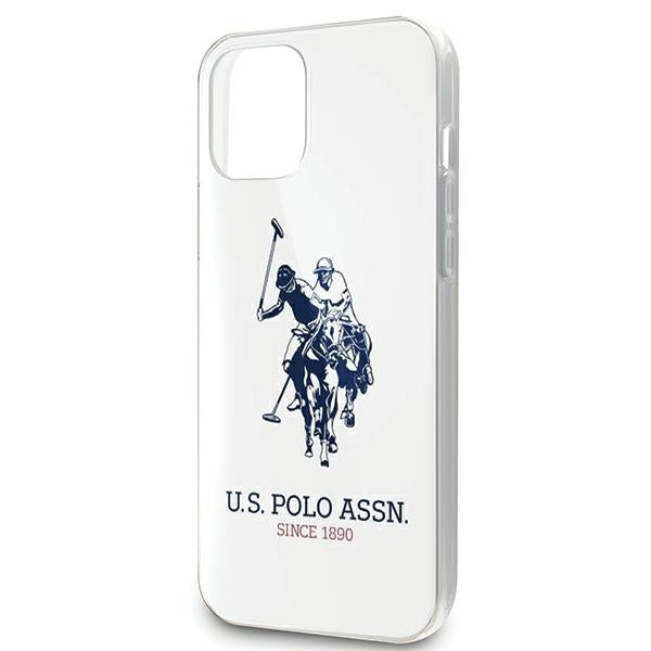 US Polo USHCP12MTPUHRWH iPhone 12/12 Pro 6.1" white Shiny Big Logo