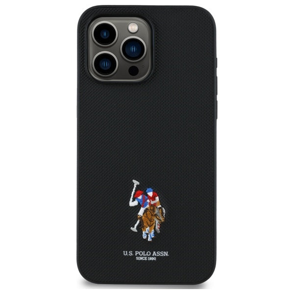 US Polo USHCP15XPEMK iPhone 15 Pro Max 6.7" black/black Embroidered DH Color