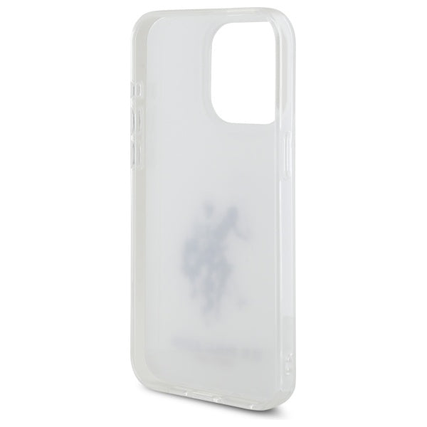 US Polo USHCP15XTPUHRBH iPhone 15 Pro Max 6.7" white Shiny Big Logo