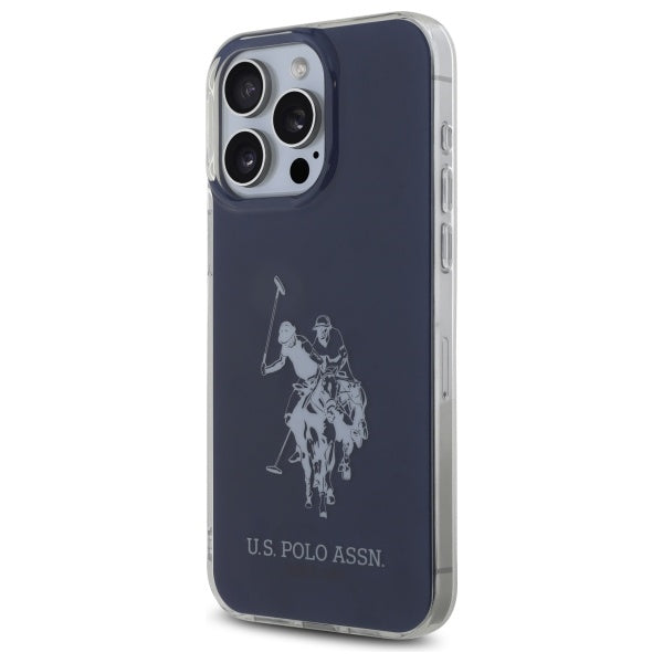 US Polo USHCP15XTPUHRBV iPhone 15 Pro Max 6.7" blue/blue Shiny Big Logo