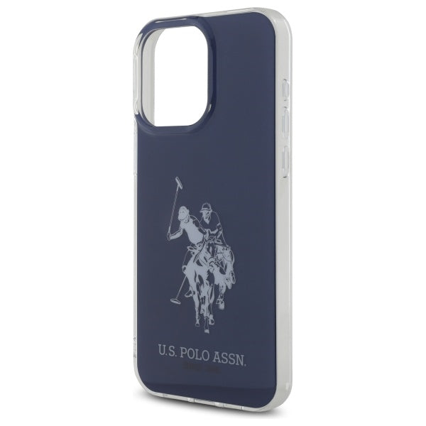 US Polo USHCP15XTPUHRBV iPhone 15 Pro Max 6.7" blue/blue Shiny Big Logo