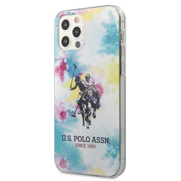 US Polo USHCP12LPCUSML iPhone 12 Pro Max 6,7" multicolor Tie & Dye Collection