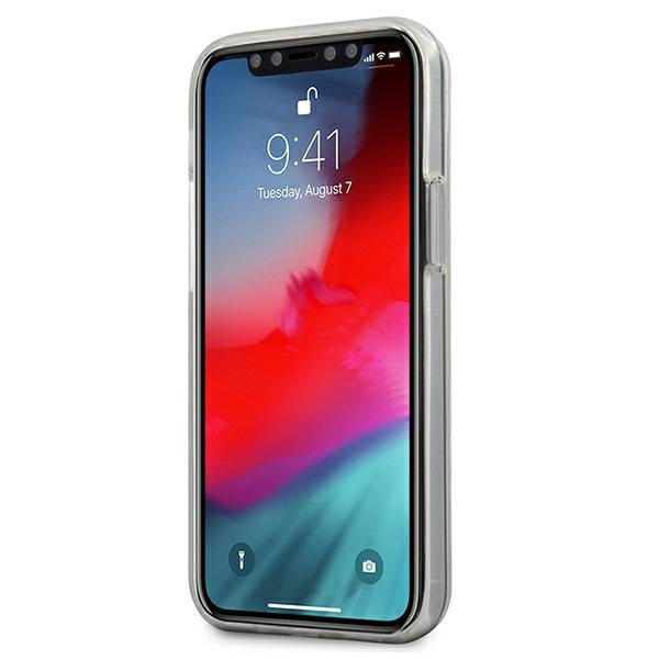 US Polo Assn. Gradient Pattern Collection iPhone 12 mini Case - Red and Blue