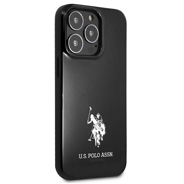 US Polo USHCP13LUMHK iPhone 13 Pro / 13 6.1" black/black hardcase Horses Logo