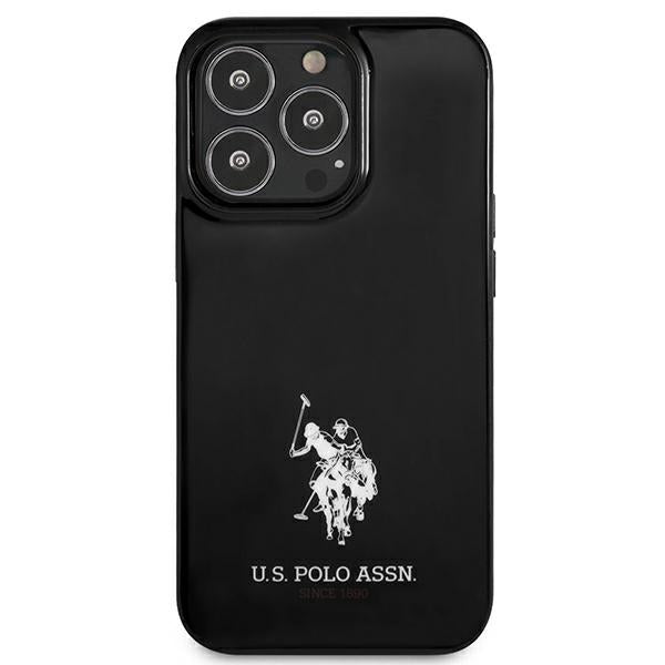 US Polo USHCP13LUMHK iPhone 13 Pro / 13 6.1" black/black hardcase Horses Logo