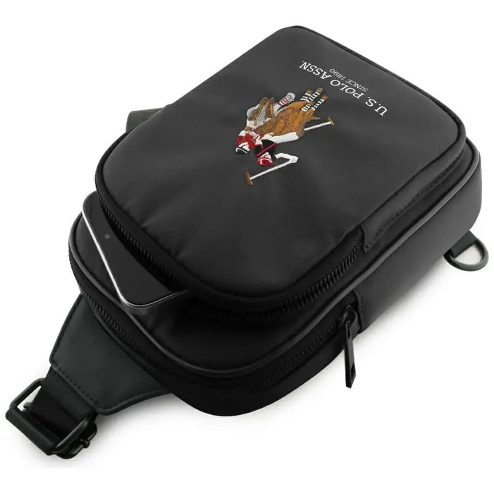 US Polo Petit Pique Crossbody Phone Bag Black - Cell phone cases and covers<<<HurtelXML