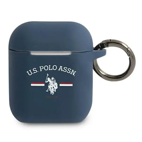 US Polo USACA2SFGV AirPods 1/2 case navy/navy - Cell phone cases and covers<<<HurtelXML