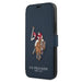 US Polo USFLBKP12MPUGFLNV iPhone 12/12 Pro 6,1’’ granatowy/navy book Polo Embroidery Collection - Cell phone cases