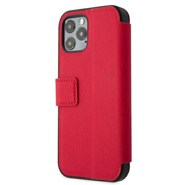 US Polo USFLBKP12MPUGFLRE iPhone 12/12 Pro 6,1’’ czerwony/red book Polo Embroidery Collection - Cell phone cases