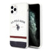 US Polo USHCN65PCSTRB iPhone 11 Pro Max biały/white Tricolor Pattern Collection - Cell phone cases