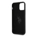 US Polo USHCN65SLHRBK iPhone 11 Pro Max czarny/black Silicone Collection - Cell phone cases and covers<<<HurtelXML