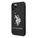 US Polo USHCN65SLHRBK iPhone 11 Pro Max czarny/black Silicone Collection - Cell phone cases and covers<<<HurtelXML
