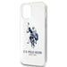US Polo USHCP12LTPUHRWH iPhone 12 Pro Max 6,7’’ biały/white Shiny Big Logo - Cell phone cases and covers<<<HurtelXML